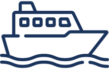  Au choix: A quai ou Navigation possible
